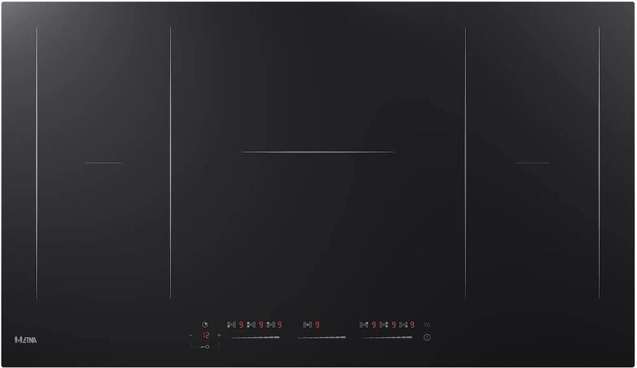 ETNA KIF590ZT Inductiekookplaat 90 cm 5 zones 4 koppelbare zones