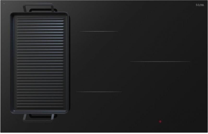 ETNA KIF880ZT Inbouw inductiekookplaat Zwart 80 cm 1 2 3 fase 5 zones 2 octavormige kookzones voor extra groot kookoppervlak 5 timers - Foto 3