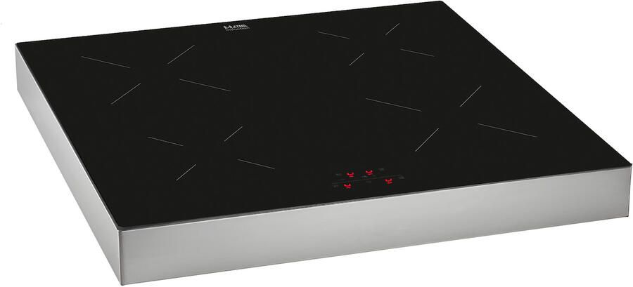 ETNA KIV354RVS Vrijstaande elektrische kookplaat Zwart