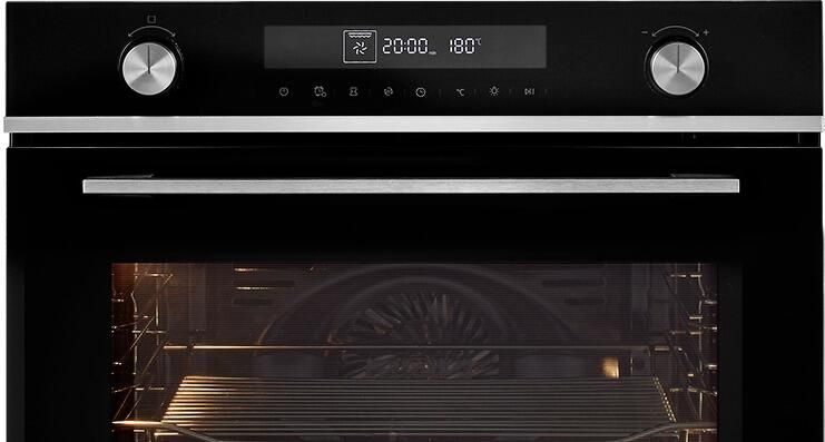 ETNA OM470ZT Oven multifunctioneel nis 60 cm Zwart Push-Pull Trendlijn design Inhoud 72 liter Timer Turbo hetelucht - Foto 3