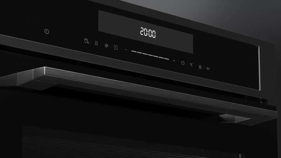 ETNA OM670MZ Oven multifunctioneel Matzwart 60cm Turbo-hetelucht 30-250°C 72 Liter Grill - Foto 2