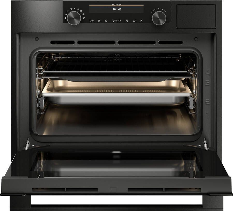 Atag CS46121D Inbouw combi stoomoven Zwart