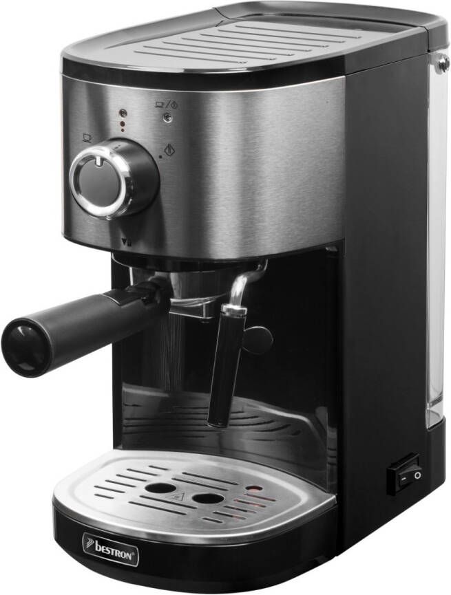 Bestron AES800STE Espresso apparaat Rvs
