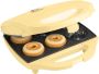 Bestron Cake Maker in tulbandvorm wafelijzer voor 6 mini tulband cakes met antiaanbaklaag & indicatielampje 900 Watt geel - Thumbnail 4