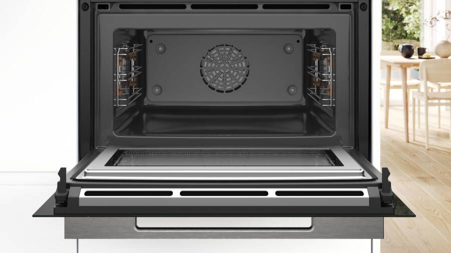 Bosch CMG7361B2 EXCLUSIV Inbouw ovens met magnetron Zwart