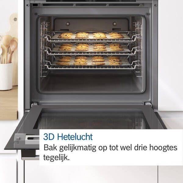 Bosch HBG378AS0 EXCLUSIV Inbouw oven Zwart