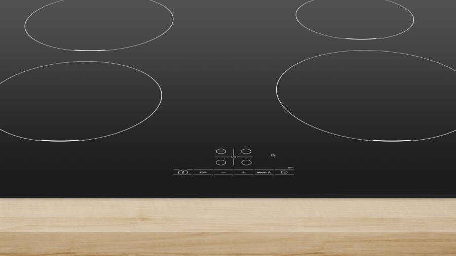 Bosch PUE711BB5D Inductie inbouwkookplaat Zwart