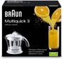 Braun MultiQuick 3 MPZ 9 Elektrische citruspers Wit - Thumbnail 2