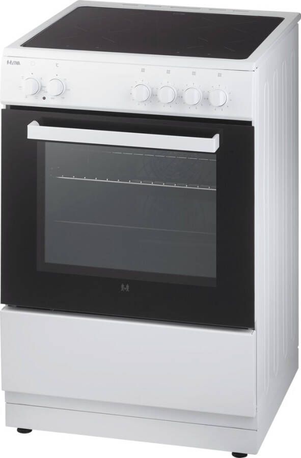 ETNA FIV560WIT Vrijstaand inductiefornuis Multifunctionele elektrische oven 2-fase 60 cm