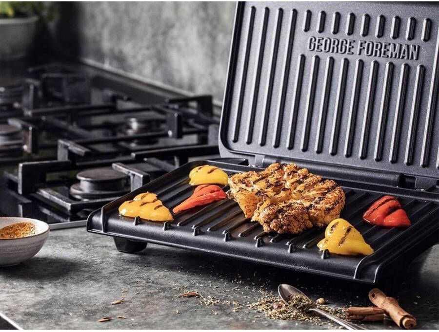 George Foreman 25810-56 Contact grill Zwart