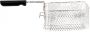 Inventum GF461 Dubbele frituurpan 2 x 2 5 liter Tot 190°C 2 x 2200 watt Koude zone Friteuse RVS Zwart - Thumbnail 4