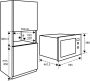 Inventum IMC6032F Inbouw combimagnetron RVS Zwart - Thumbnail 4