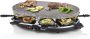 Princess Gourmetstel 162720 Oval Steengrill & Raclette Party – 8 personen 2 meter snoer Regelbare thermostaat 1200W - Thumbnail 5