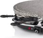 Princess Gourmetstel 162720 Oval Steengrill & Raclette Party – 8 personen 2 meter snoer Regelbare thermostaat 1200W - Thumbnail 7