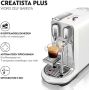 Sage Nespresso Creatista Plus SNE800SST2ENL1 Koffiecupmachine Sea Salt (wit) - Thumbnail 4