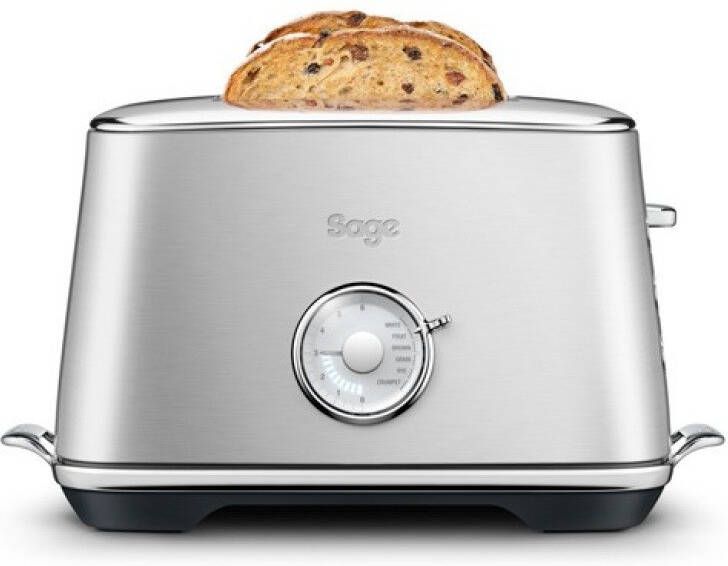 Sage THE TOAST SELECT STAIN LUXE Broodrooster Zilver