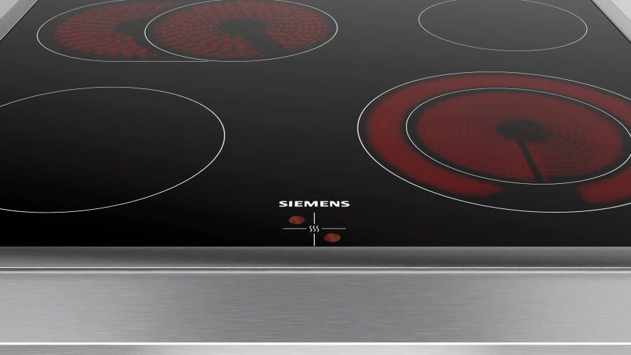 Siemens EA645GN17 Keramische inbouwkookplaat Zwart
