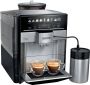 Siemens EQ6 Plus ExtraKlasse TE657F03DE Volautomatische espressomachine Inclusief RVS melkbeker RVS - Thumbnail 2