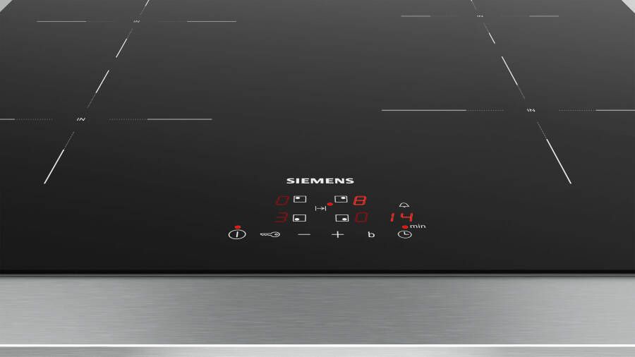 Siemens EU61RBEB5D Inductie inbouwkookplaat Zwart