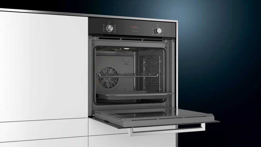Siemens HB334ABS0 Inbouw oven Zwart