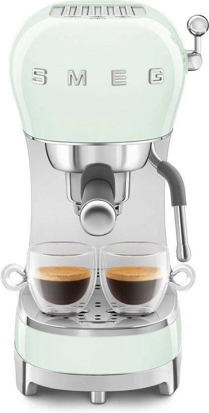 Smeg Espresso Pastelgroen ECF02PGEU | Espressomachines | Keuken&Koken Koffie&Ontbijt | 8017709324780 - Foto 2