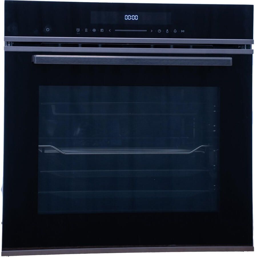 Frilec HAMBURG8049 60 cm Inbouwoven 72 Liter Zelfreinigend Touchdisplay Zwart Pyrolyse - Foto 2