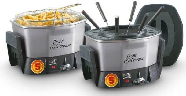 Fritel FF 1400 frituurpan&fondue | Friteuses | Keuken&Koken Keukenapparaten | 5410585415017