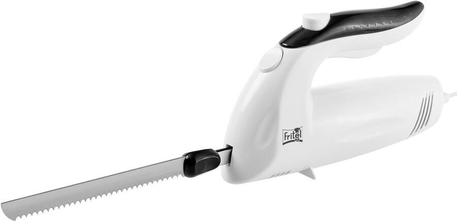 Fritel Elektrisch mes EK 3180 – Mesmachine Slicermes Vleesmes + Incl. 2 messen Wit Zwart - Foto 2