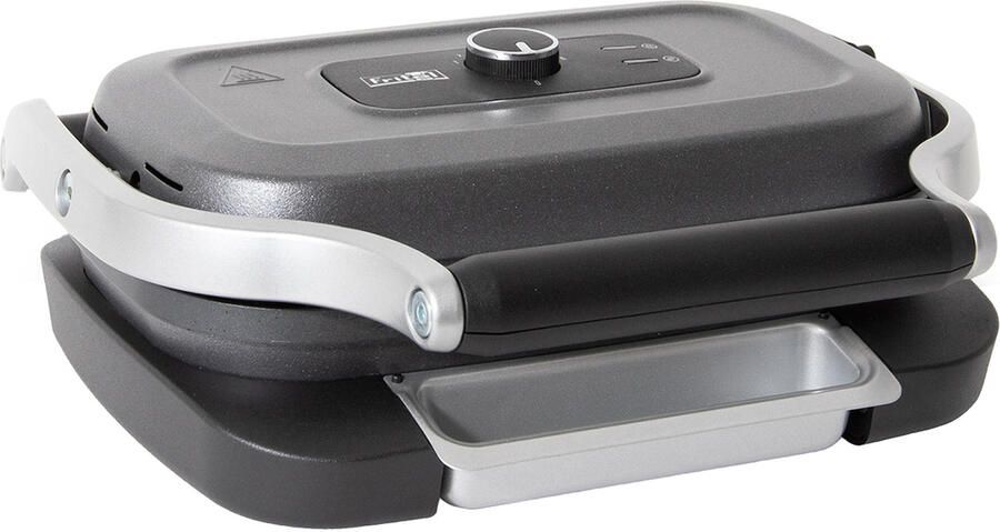 Fritel Grill GR 1360 Panini Tosti Toestel Croque-monsieur machine 25x31 cm 1300W Vaste bakplaten 1 tot 2 Pers. Student Starterpack