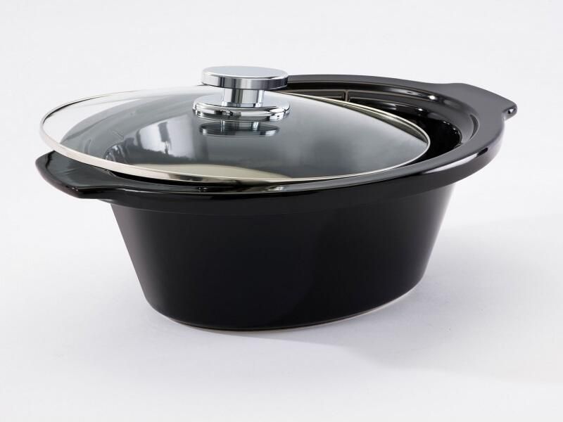 Fritel Slow Cooker SC 2290 Elektrische Stoofpot Crock Pot 5 5L 210W 4 tot 8 Pers. Keramische pot 4 Warmtestanden - Foto 3