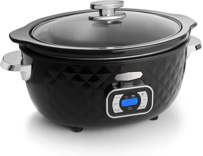 Fritel Slow Cooker SC 2395 – 5 5L – 210W – 4 Warmtestanden – Timer & Automatische Uitschakeling – Keramische Pot – 2 jaar Garantie - Foto 2
