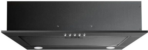 Inventum AKI6005ZWA Inbouw afzuigkap 60 cm 340 m³ h 3 standen Zwart