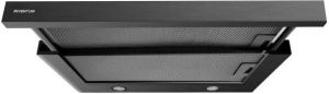 Inventum AKV6004ZWA Vlakscherm afzuigkap 60 cm 335 m³ h 3 standen Zwart