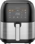 Inventum GF801HLDB Airfryer Inhoud 8 liter Zwart RVS - Thumbnail 2