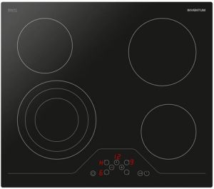 Inventum IKC6031 inbouw keramische kookplaat 4 kookzones Zwart
