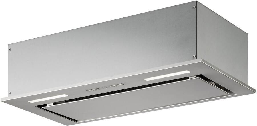 Inventum AKI6015RVS Inbouw afzuigkap 60 cm 635 m³ h 4 standen Timer Energieklasse B RVS