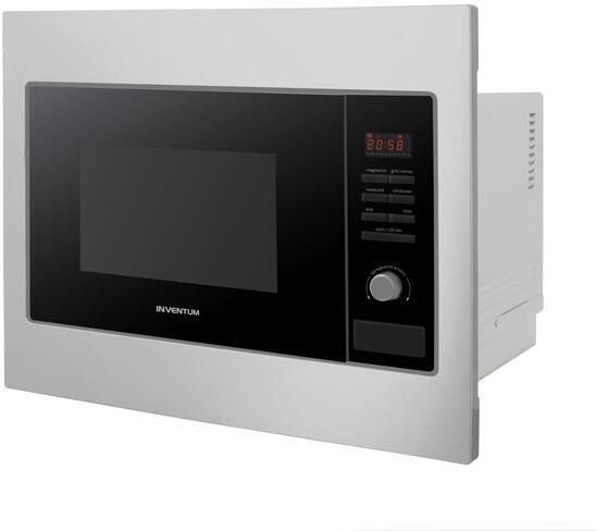 Inventum IMC6125F Inbouw combi-oven Hetelucht Magnetron Grill 25 liter 45 cm hoog Tot 220 graden RVS Zwart - Foto 2