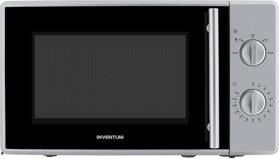 Inventum MN205SZ Vrijstaande solo-magnetron 20 liter 700 watt RVS Zwart