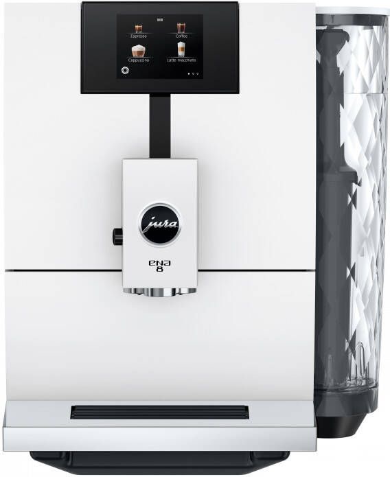 Jura Espresso ENA8 Touch Full Nordic Wit | Espressomachines | Keuken&Koken Koffie&Ontbijt | 7610917154913