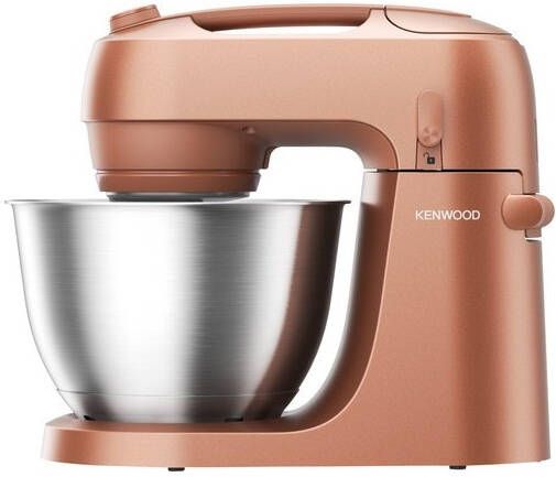 Kenwood GO keukenmachine KZM35.000RD Roze 4L mengkom Handvat voor gemakkelijk verplaatsen Compacte keukenrobot Opbergen in keukenkast of lade [onderdeel GO collectie]