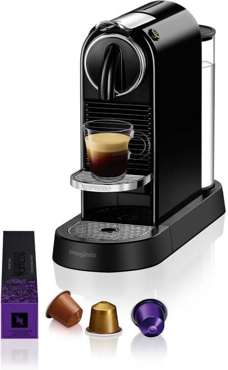 Nespresso Magimix koffieapparaat CitiZ M196 (Zwart)