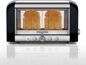 Magimix Vision Toaster Zwart Quartz techniek 8 standen