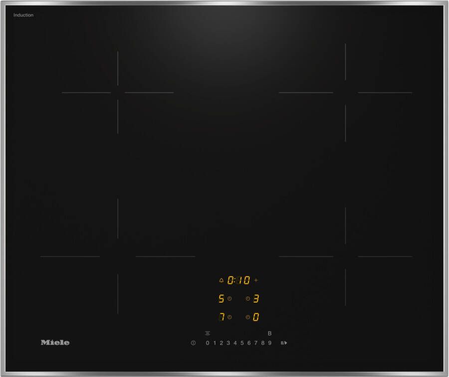 Miele KM 7361 FR Inbouw inductiekookplaat Grijs - Foto 2