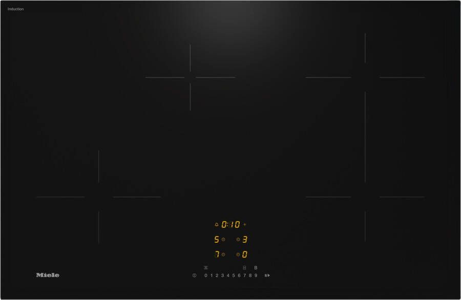 Miele KM 7373 FL Inbouw inductiekookplaat Zwart