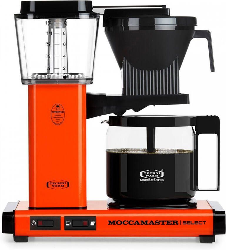 Moccamaster KBG Select Orange | Filterkoffiezetapparaten | Keuken&Koken Koffie&Ontbijt | 8712072539860