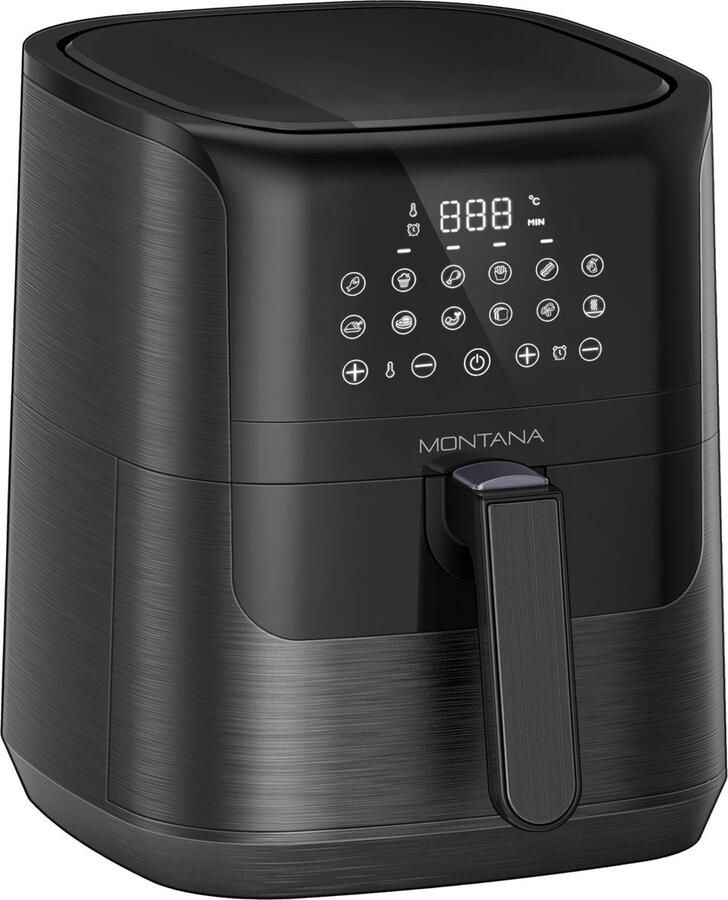 Montana MF-300 Compact (1-2 pers) 3 5Ltr Master Air Fryer Ceramic Deluxe
