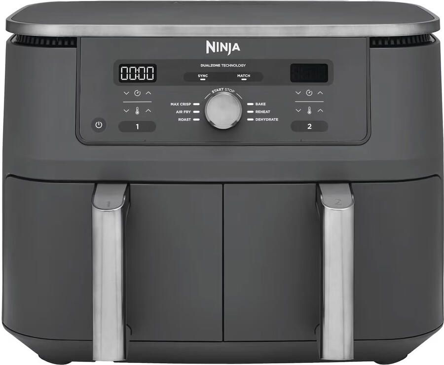 Ninja DZ400EU Dual Zone Airfryer Grijs