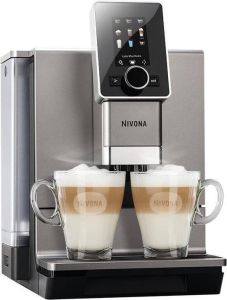 Nivona CafeRomatica 930 Espressomachine Titanium chrome koffiemachine volautomaat