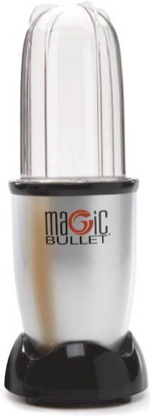 NutriBullet Magic Bullet Original Blender Incl. To Go Bekers met Digitaal Receptenboek Zilver - Foto 5