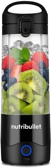 NutriBullet Portable Draagbare Blender To Go Oplaadbare Blender Mini Blender On The Go Draadloos Zwart